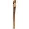 Ekena Millwork Imperial Arts & Crafts Smooth Bracket, Western Red Cedar, 3 1/2"W x 46"D x 46"H BKT04X46X46IMP03SWR - alternate 4